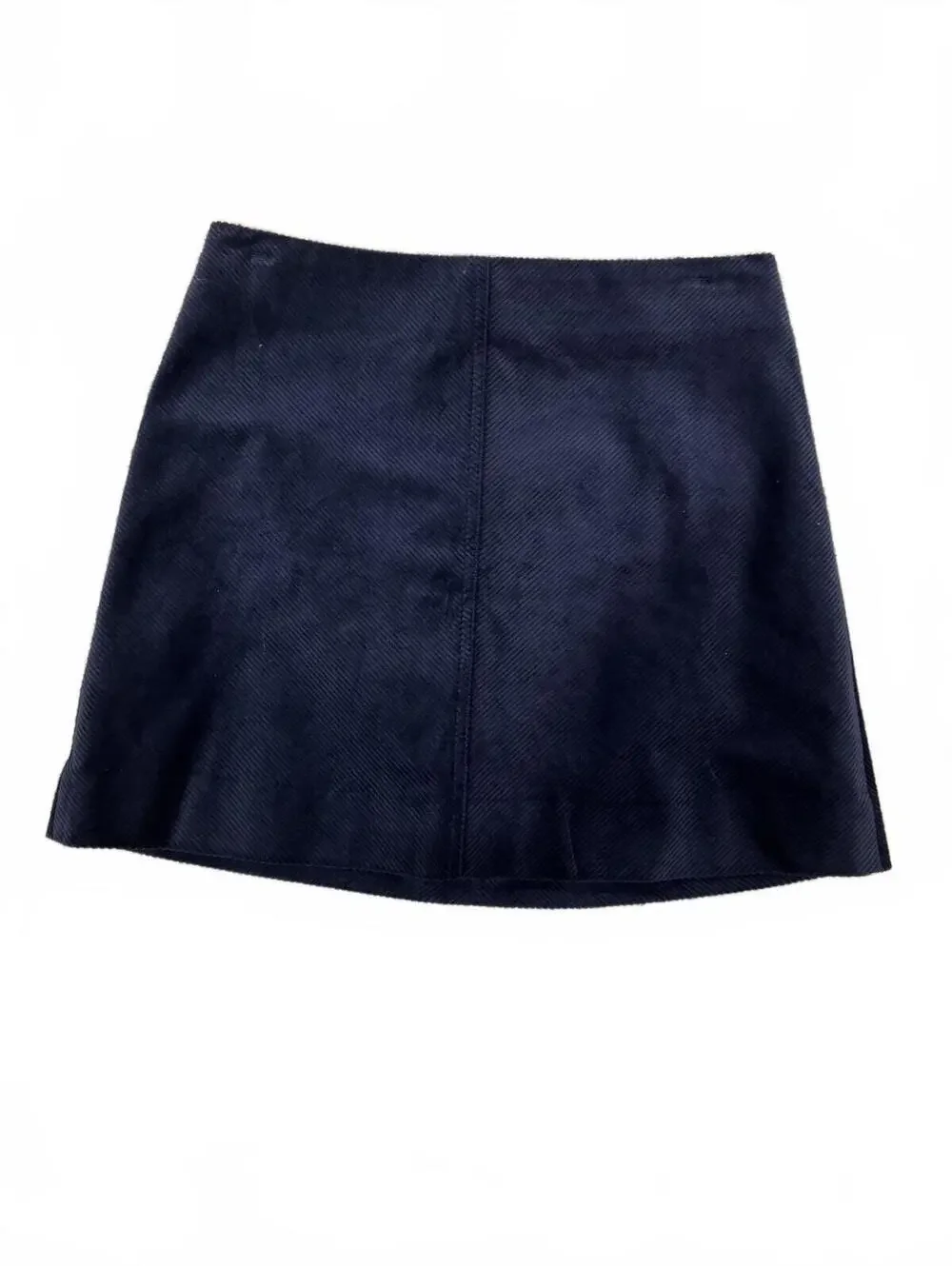 J. Crew Women’s Cotton Ribbed Navy Skirt Size 4 New With Tags
